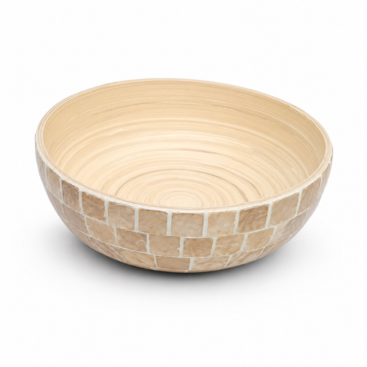 Medium Mother of Pearl Round Bowl