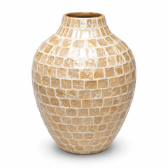 Large Mother of Pearl Vase