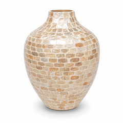 Large Mother of Pearl Vase