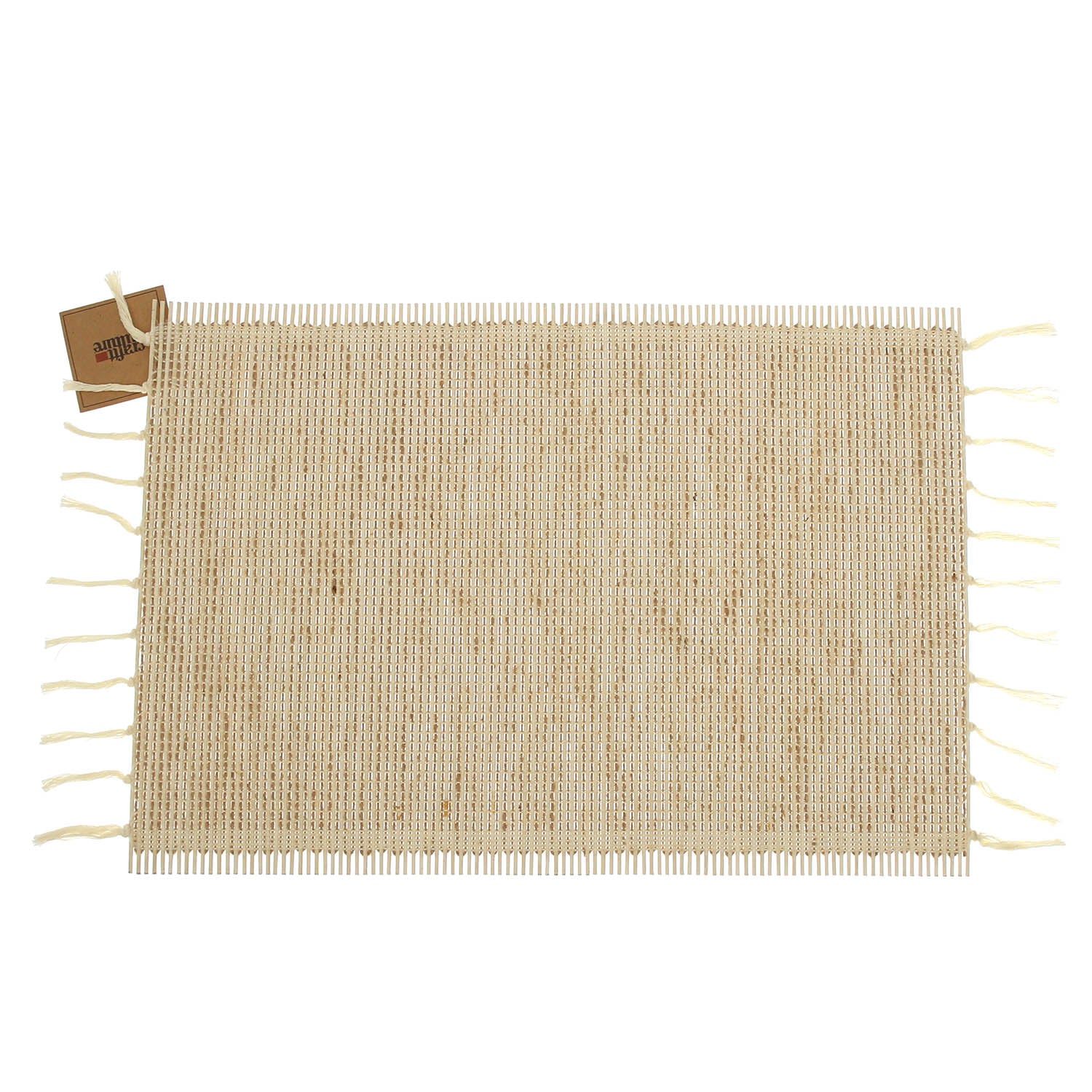 Neutral Drama Bamboo Table Mat – 13x19 - Habitt