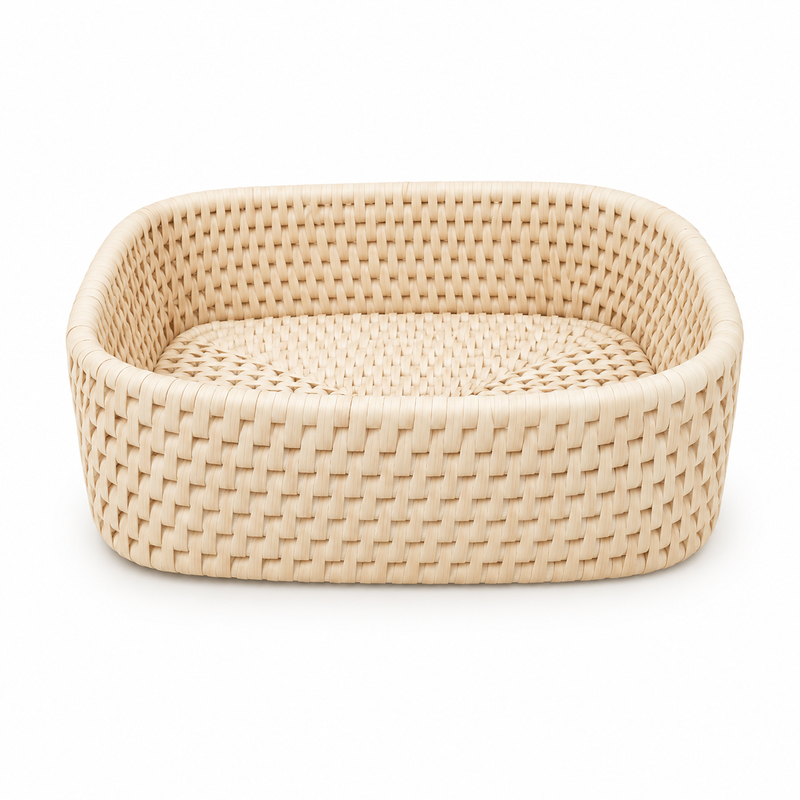 Natural Woven Square Storage Basket – Medium & Large | UC-B-17 SB