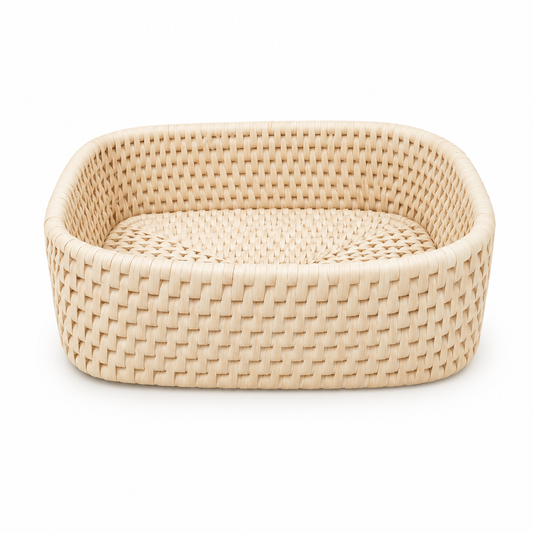 Natural Woven Square Storage Basket – Medium & Large | UC-B-17 SB