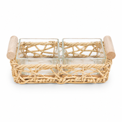Rectangular Tray – Beige Small