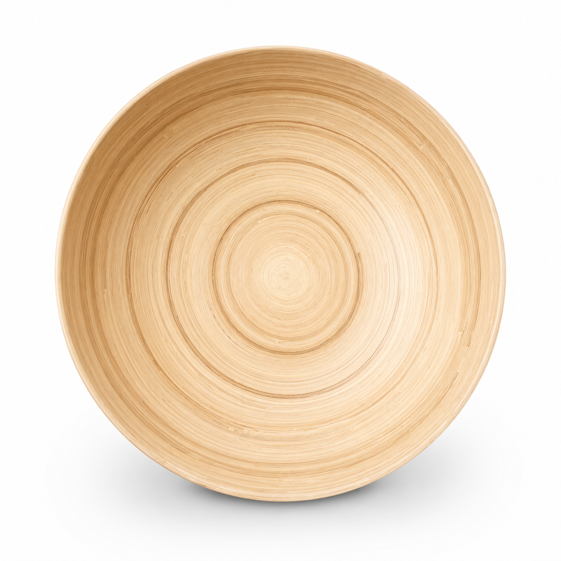 White & Beige Mother of Pearl Oval Platter
