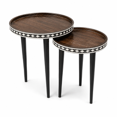 Woody Printed Timeless Nest of Tables