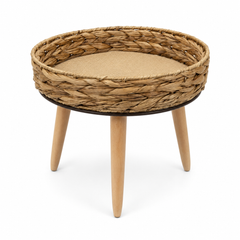 Large Natural Side Table 14 Inch TY3-13 – Decorative Accent Table
