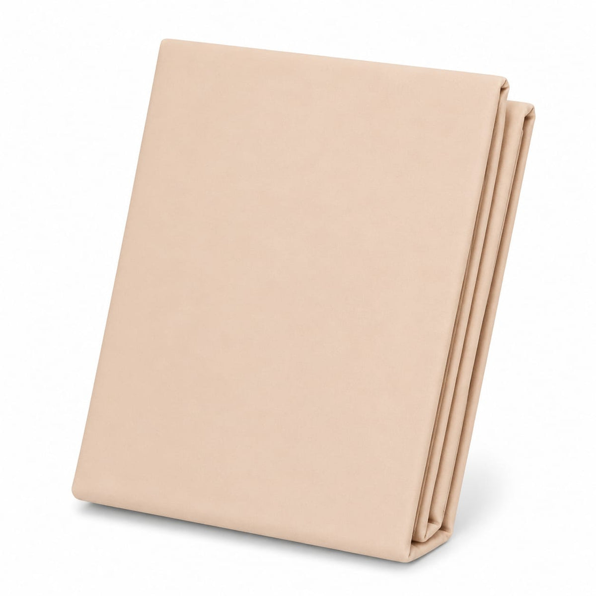 Double Fitted Sheet 72x78" Beige