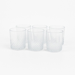 Premium Tumbler Glass – 320ml (Set of 6)