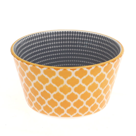 IGreen 3.75" Ceramic Bowl – Decorative Small Serving Bowl for Snacks, Dips & Desserts