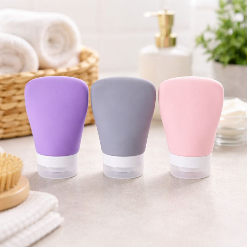 Silicone Mini Travel Bottle – 3PC Set