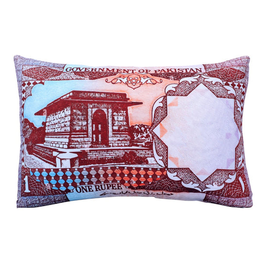 BOGO - 01 Rupee Cushion Filled 12x18 - Habitt