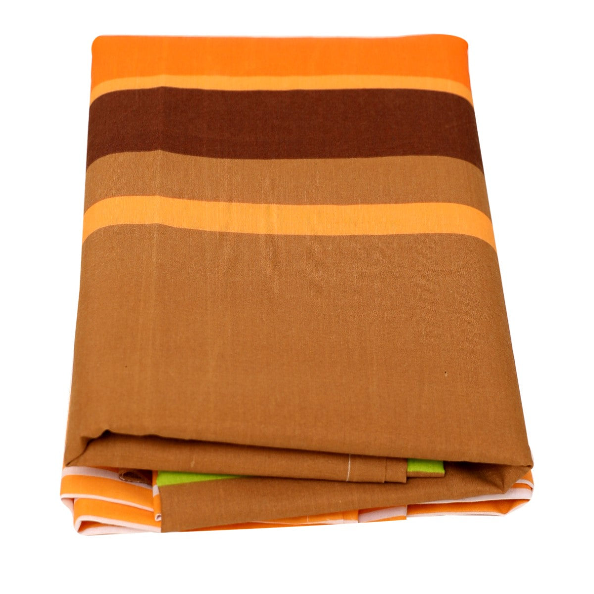 Brown Stripe Double Bed Sheet 90x96"