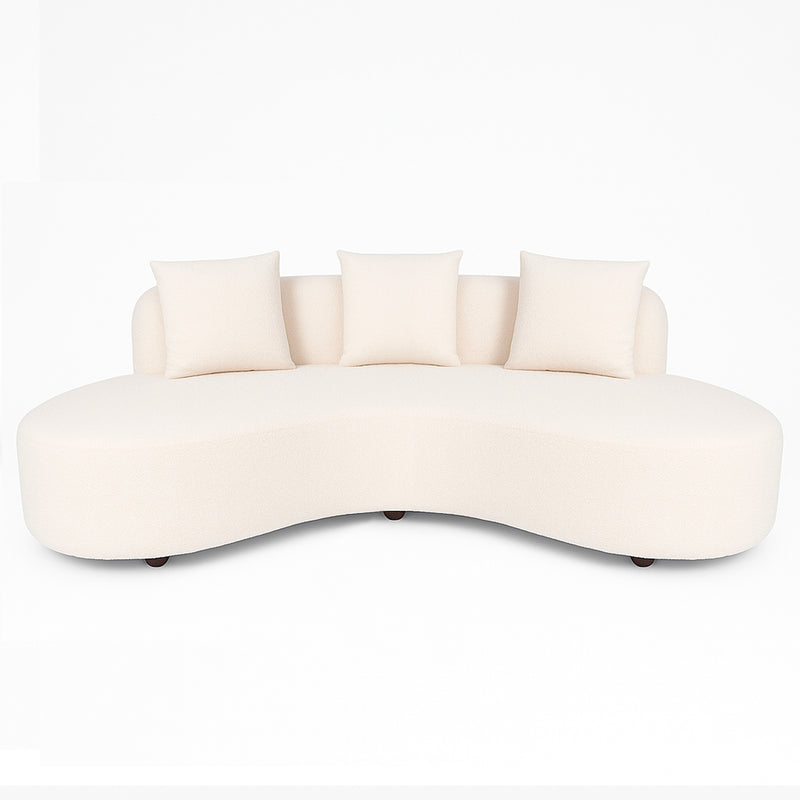Luna Curve Sofa Set – Stylish Curved Design with Luxurious Comfort - Habitt