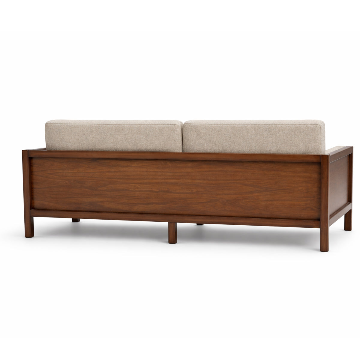 Nysa 2 & 3 Seater Sofa – Modern Upholstered Fabric Couch with Solid Wood Frame for Living Room - Habitt