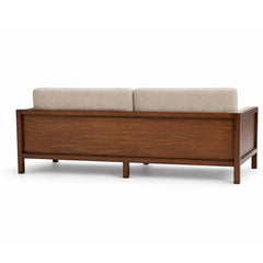 Nysa 2 & 3 Seater Sofa – Modern Upholstered Fabric Couch with Solid Wood Frame for Living Room - Habitt