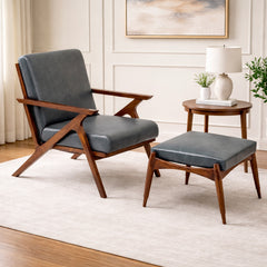 Noor Chair with Stool - Habitt