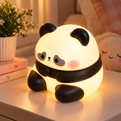 Cute Panda LED Night Lamp – Soft Decorative Bedside Light