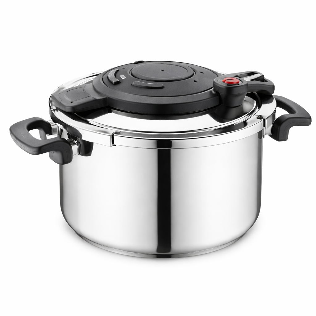 Alessa Pressure Cooker 5.0 LTR / 7.0 LTR – Stainless Steel High-Performance Cooker - Habitt