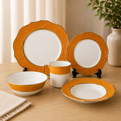 30-Piece Porcelain Set – 6 Person Serving