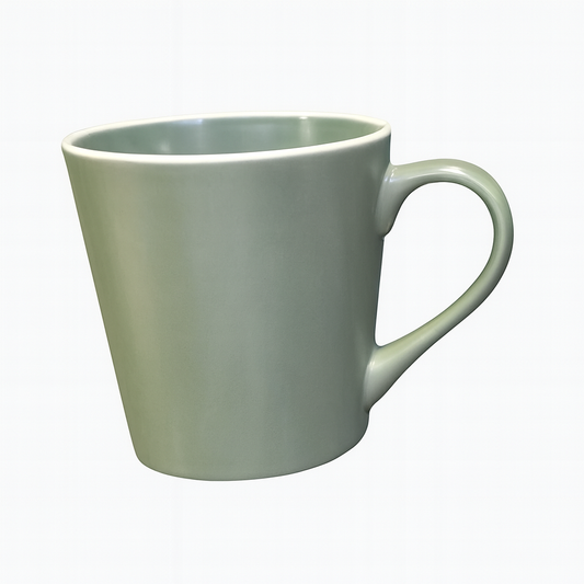 420ML Tall Ceramic Mug – Grey, White & Black Variants