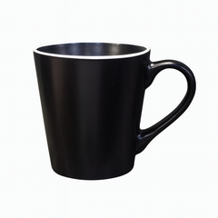 420ML Tall Ceramic Mug – Grey, White & Black Variants
