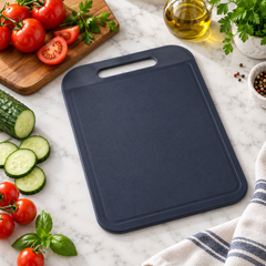 Medium Grey Cutting Board – Single Piece Kitchen Chopping Board
