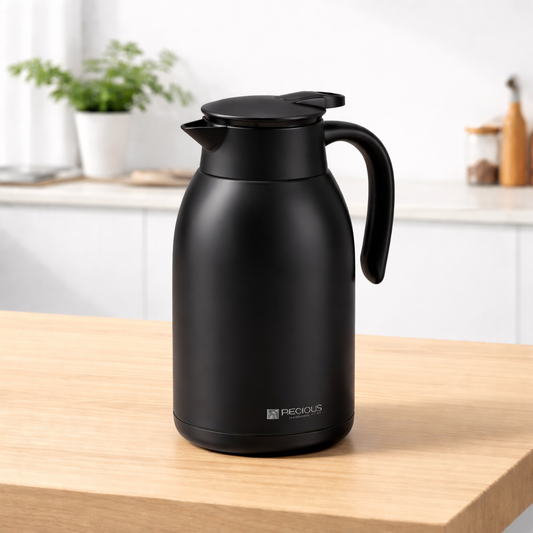 Premium Vacuum Flask 2000ML – Large Capacity Insulated Thermos - Habitt