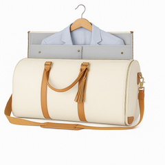 1Pc Travel Duffle Bag with Garment Compartment (Assorted) | 2-in-1 Weekender & Suit Carrier