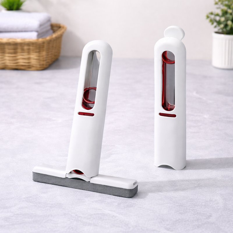 Mini Mop – Compact Handheld Cleaning Mop with Built-In Squeezer - Habitt
