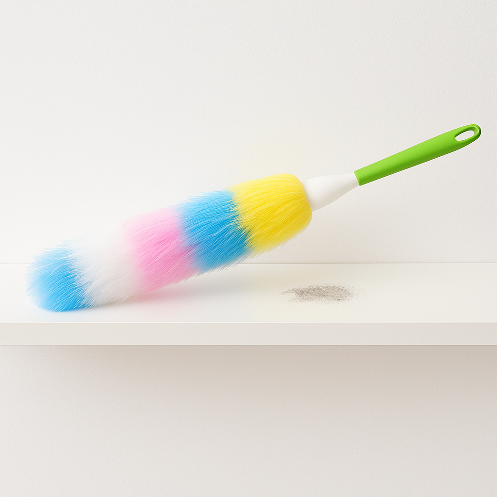 Soft Cleaning Duster 60g – Multi-Color Feather Duster for Home & Office