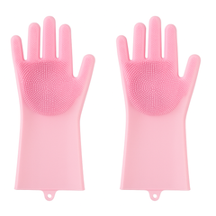 Silicone Washing Gloves – Multi-Purpose Cleaning Gloves with Scrubbing Bristles