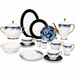 Classic 65-Piece Dinner Set | Stylish Complete Dining & Serving Collection