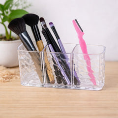Cosmetic Organizer – Clear Acrylic Makeup Brush & Accessories Holder