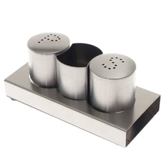 3 PCS Stainless Steel Salt Pepper Set