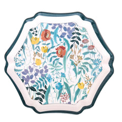 Hexagonal Tray Large Floral Bliss