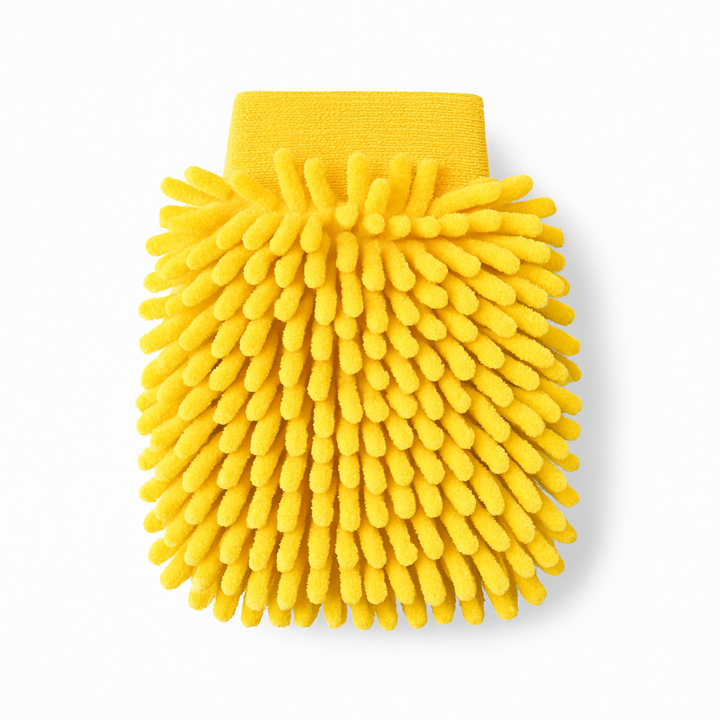Double-Sided Microfiber Duster Glove – Dual-Surface Cleaning Mitt for Car & Home - Habitt