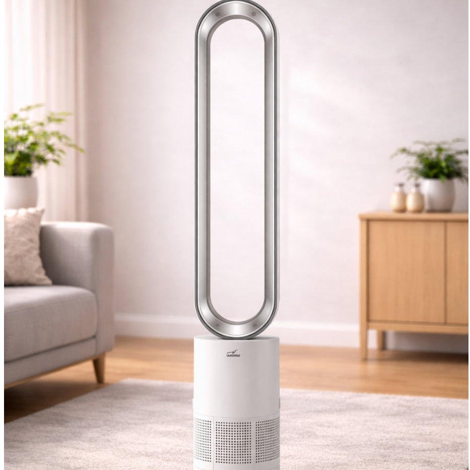 Alpina SF-5001 Electric Fan & Air Purifier | BLDC Motor, 10-Speed Digital Fan with Remote & Timer – 45W - Habitt