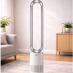 Alpina SF-5001 Electric Fan & Air Purifier | BLDC Motor, 10-Speed Digital Fan with Remote & Timer – 45W - Habitt