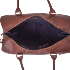 Harber Travel Bag Granite Brown - Habitt