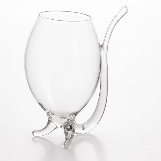 300 ML Glass Mug Sipper – Stylish Drinking Mug