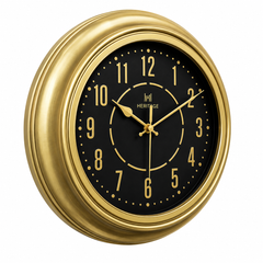 Heritage Vintage Wall Clock – 15 Inch Plastic Frame