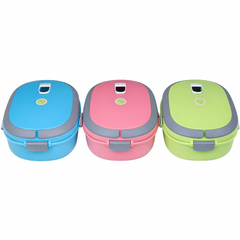 Stainless Steel Thermal Lunchbox 800ML – Insulated Food Container (Blue, Pink, Green) - Habitt