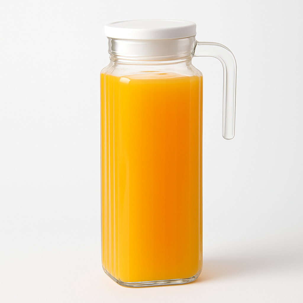 Deli Glassware Jug 1.1L (EH1004-2) – Premium Borosilicate Water & Juice Jug