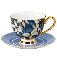12 PCS Cup & Saucer Set – Classic Tea & Coffee Serving Collection