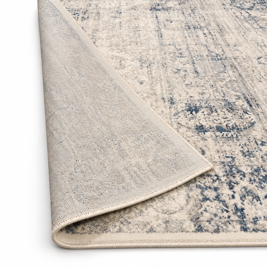 Rugs 5x8 Ft- KG04ACREAM C BLUE