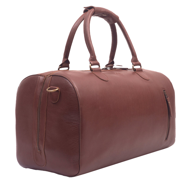 Harber Travel Bag Granite Brown - Habitt