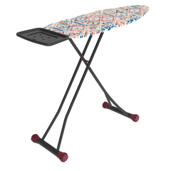 Liana Iron Board – Large, Height-Adjustable Ironing Board with Iron Rest & Anti-Slip Feet