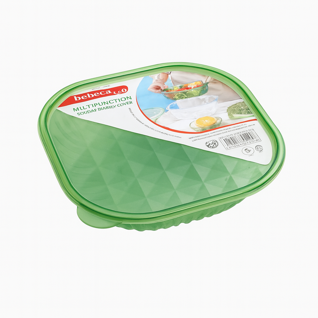 Plastic Drain Storage Box with Lid – Green Available in Medium and Large - Habitt