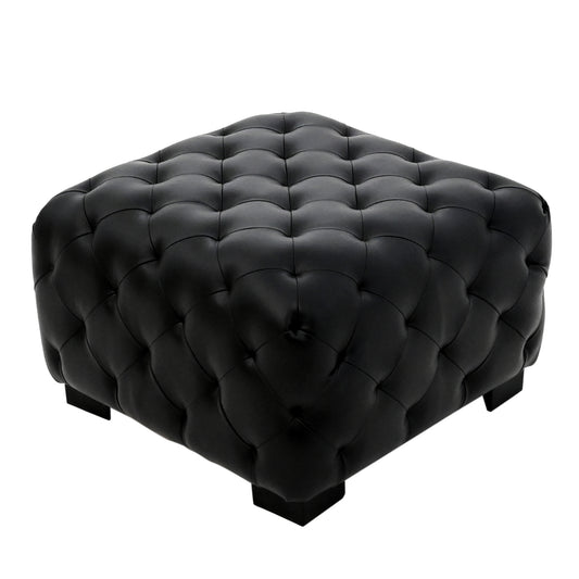 Black Punched Puff