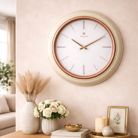 Heritage Wall Clock Ocean – Minimalist Luxury Decorative Wall Clock - Habitt